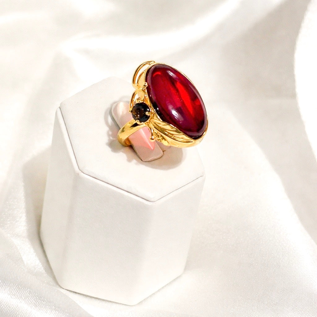 ✨ Ein Statement aus Eleganz & Leidenschaft – Der Ring „Feuer der Seele ✨