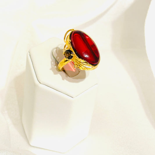 ✨ Ein Statement aus Eleganz & Leidenschaft – Der Ring „Feuer der Seele ✨