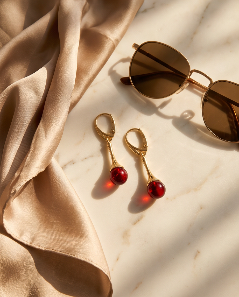 Cherry Glow – Leuchtende Eleganz
